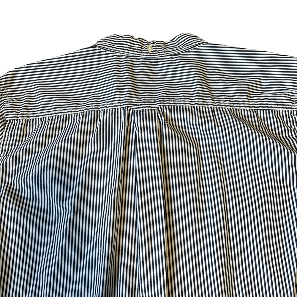J. Crew blue/white striped dress shirt - Picture 8 of 15